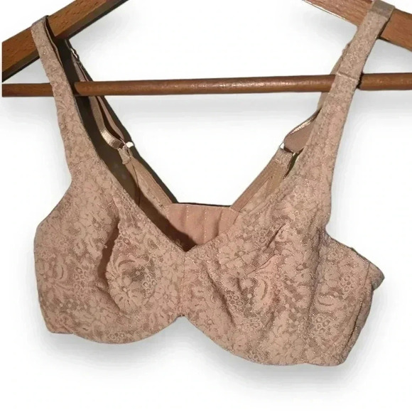 Wacoal Halo Lace Full Figure Underwire Bra 34C - Picture 2 of 6